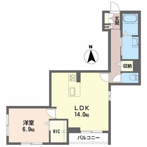 シャーメゾン　アプローズＭ 0201号室