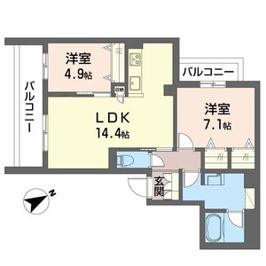 シャーメゾン　スターセント 0201号室