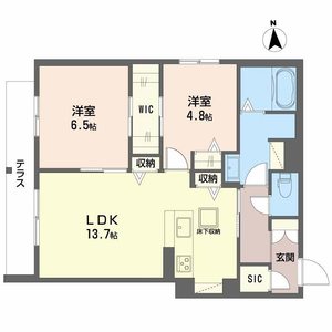 シャーメゾン　バルーンフラワー 0106号室