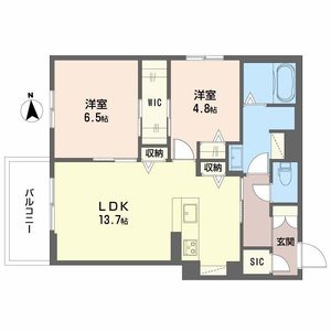 シャーメゾン　バルーンフラワー 0206号室