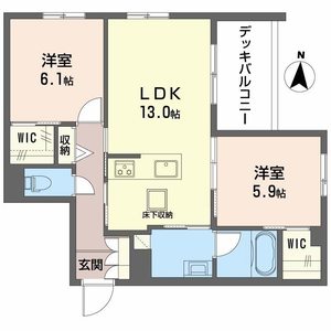 シャーメゾン　鏡山 0101号室