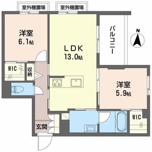 シャーメゾン　鏡山 0201号室