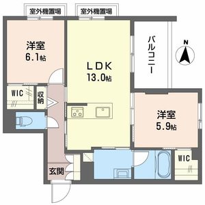シャーメゾン　鏡山 0301号室