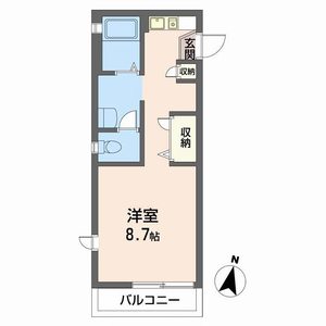 北山グランブルーハイツ 0201号室
