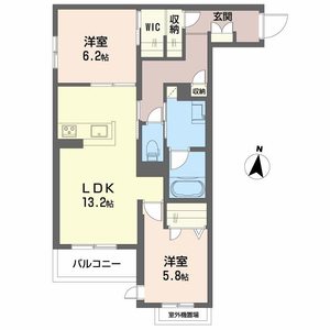 シャーメゾン　クレスティーク 0201号室