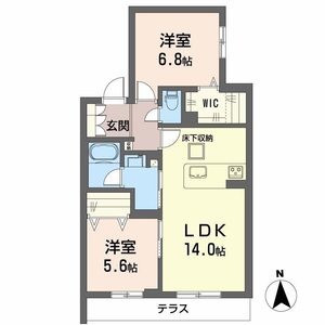 シャーメゾンラフォレ 0103号室