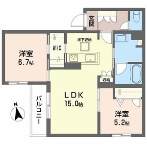 シャーメゾン　セレッソ中桜塚 0102号室