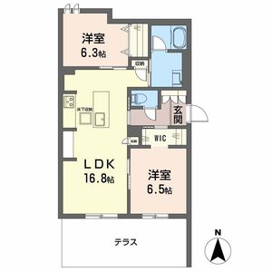 シャーメゾン　グランクロア 0105号室