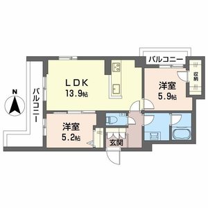 シャーメゾン　ウエストステイ 0401号室