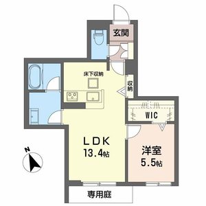 シャーメゾン岡田ハイテール 0103号室