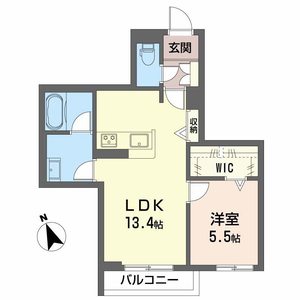 シャーメゾン岡田ハイテール 0203号室
