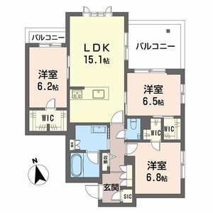 ＣＥＬＦＥＮＡ　宝塚・川面　ＨａｕｔＤｅＧａｍｍｅ 0207号室