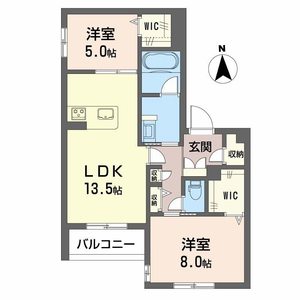 エリシア　御所南 0201号室