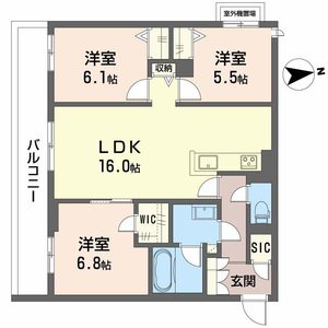 シャーメゾン　リシェス 0202号室
