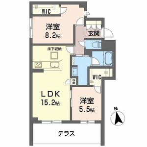 シャーメゾン深翠の杜 0101号室