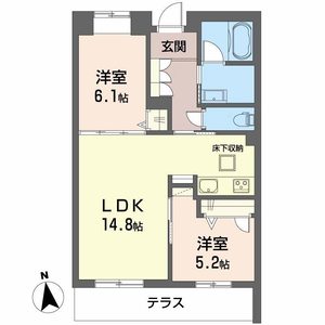 シャーメゾン深翠の杜 0102号室