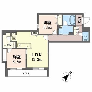 シャーメゾン　ペイ　ドゥ　レーヴ 0102号室