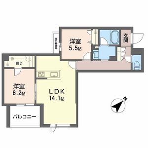 シャーメゾン　ペイ　ドゥ　レーヴ 0302号室