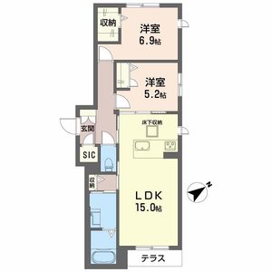 シャーメゾン　ベルヴィル 0102号室