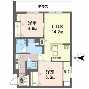 フォレストⅢ 0101号室