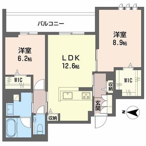 フォレストⅢ 0202号室
