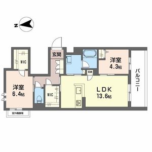 シャーメゾン　ブルーム　楠葉 0301号室