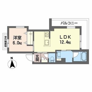 ユイロ中津 0201号室