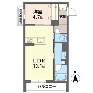 ユイロ中津 0405号室