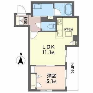 ティーエヌ伍番館 0102号室