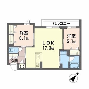 シャーメゾン　エクロール【みらいエコ※一部除く】 0301号室