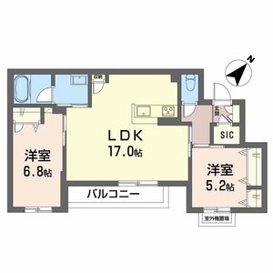 シャーメゾン　エクロール【みらいエコ※一部除く】 0303号室