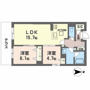 雅　シャーメゾン 0102号室