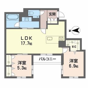 シャーメゾン東雲 0203号室