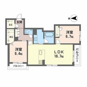 シャーメゾン東雲 0402号室