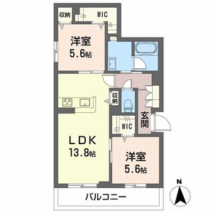 パルク　ブリーゼⅡ 0201号室