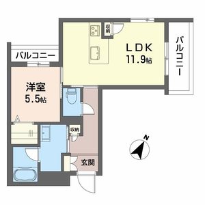 シャーメゾン　ヴィア　レクタ 0201号室