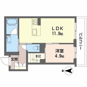 ヴェルジェⅢ 0202号室