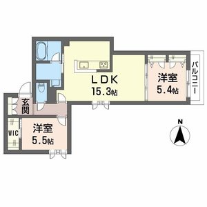 シャーメゾン　平城山 0201号室