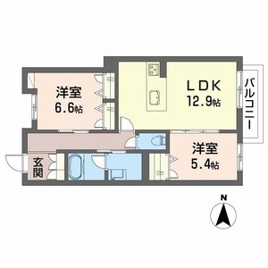 シャーメゾン　平城山 0205号室