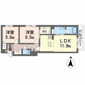 シャーメゾン　平城山 0206号室