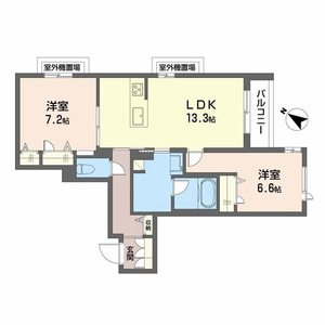 プログレス新大阪 0402号室