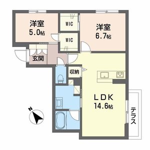 シャーメゾン　ミモザ 0101号室
