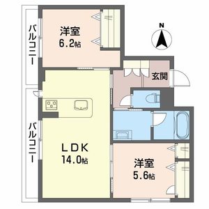 丸正・シャーメゾン京町 0202号室