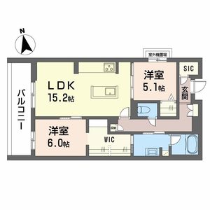 ル　ドール　阿倍野 0206号室