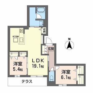 シャーメゾン清華 0103号室