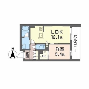 シャーメゾン清華 0201号室