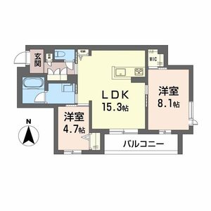 シャーメゾン清華 0302号室