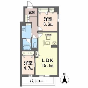 シャーメゾン　シルヴァン 0101号室