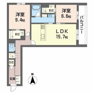 シャーメゾン　シルヴァン 0203号室