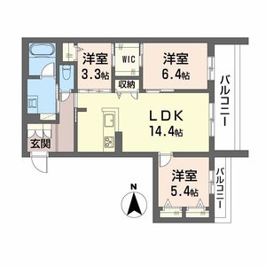 シャーメゾン　シルヴァン 0305号室